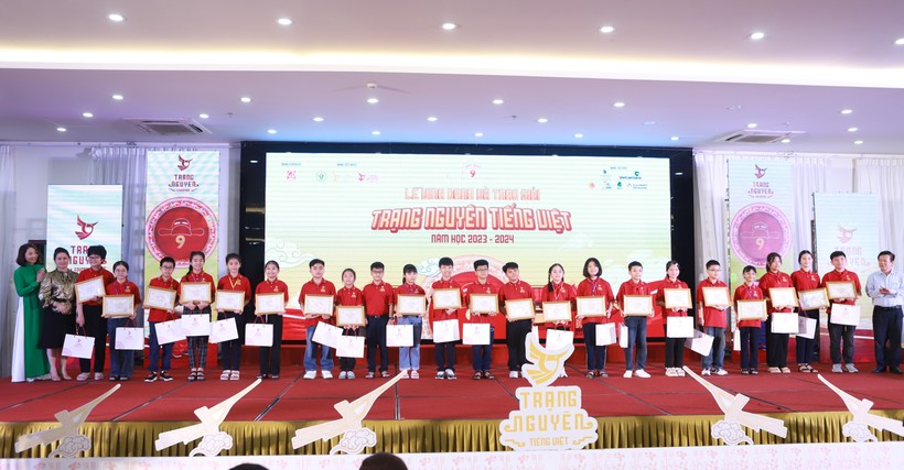 Học sinh quận Ba Đình đoạt giải cao tại Cuộc thi Trạng nguyên tiếng Việt năm học 2023-2024 -0