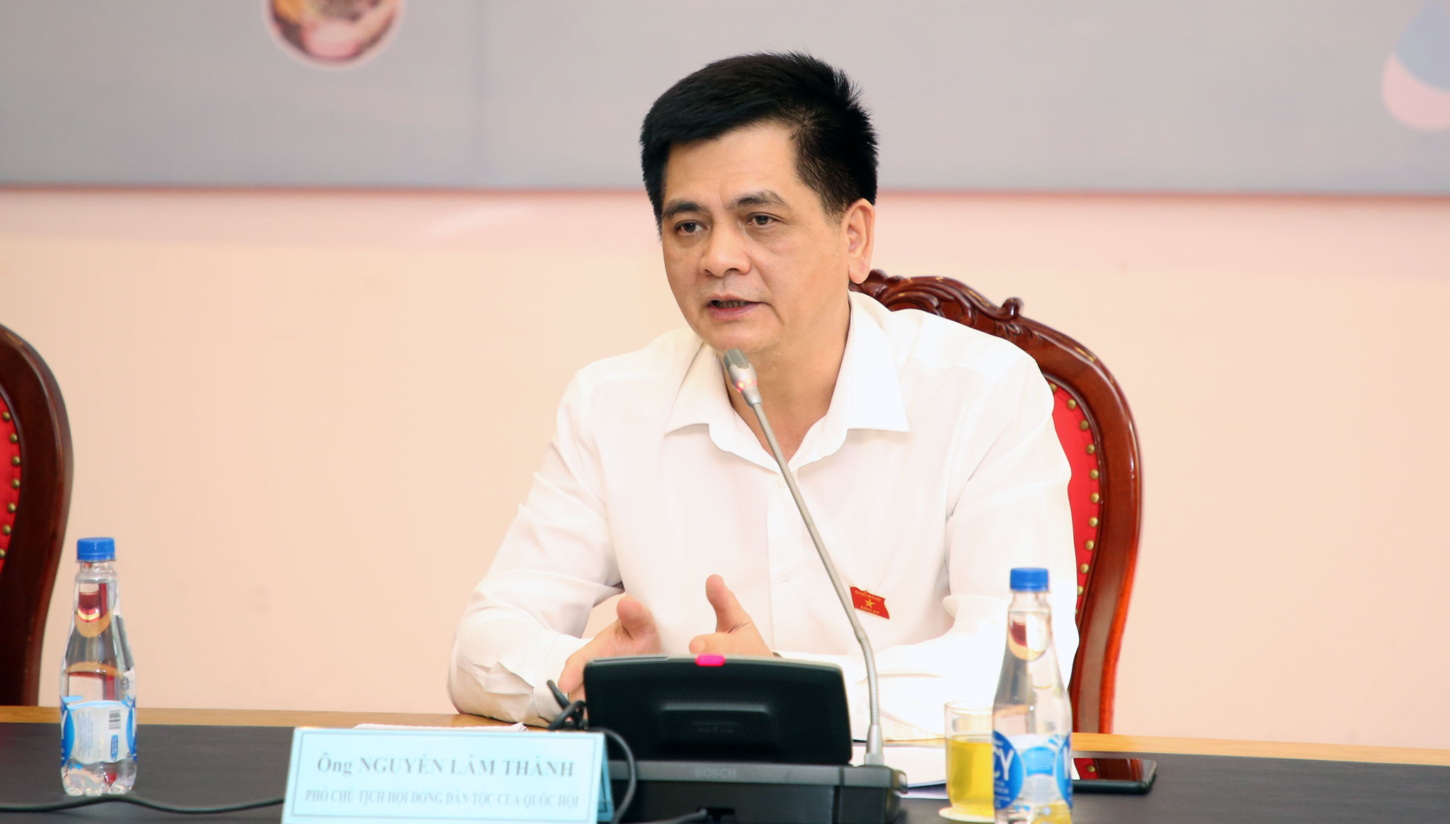 Phó Chủ tịch Hội đồng Dân tộc Nguyễn Lâm Thành