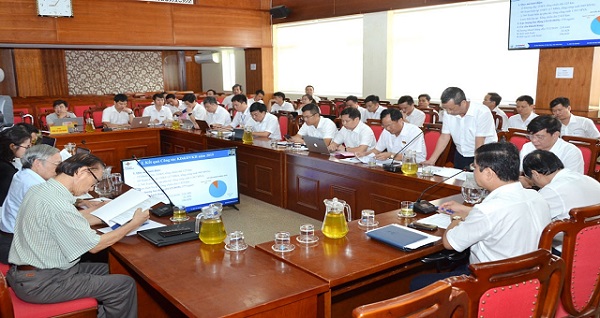 Đoàn công tác liên ngành làm việc tại Công ty Điện lực Vĩnh Phúc, thuộc Tổng công ty Điện lực miền Bắc -EVNNPC.