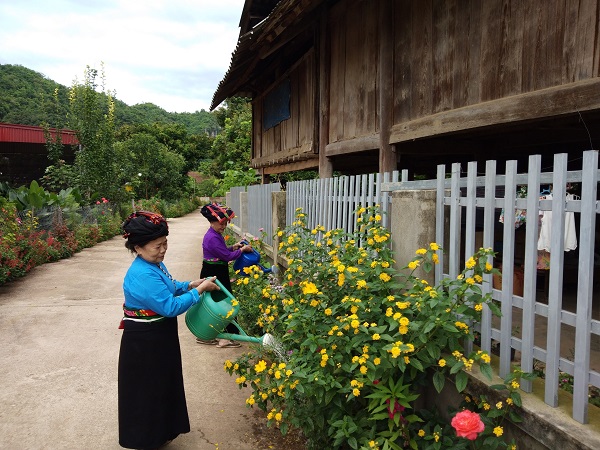 Nhờ làm tốt công tác tuyên truyền nên môi trường nông thôn ở Sơn La ngày càng xanh- sạch – đẹp