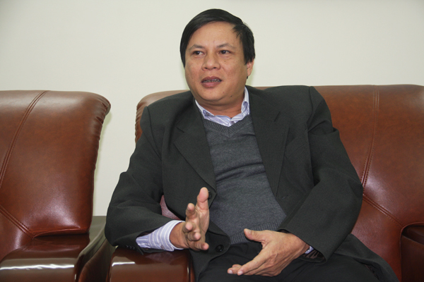 Phó Tổng Giám đốc Tổng Công ty Đường sắt Việt Nam PHAN QUỐC ANH - (Nguồn: ITN)