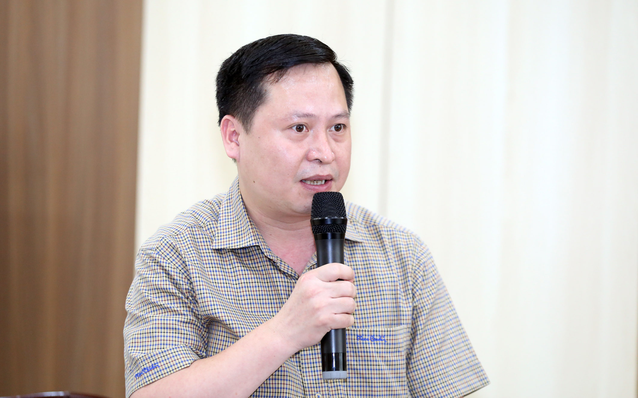 Chánh văn phòng Bộ KHCN, Nguyễn Mai Dương phát biểu tại hội thảo