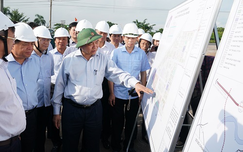 Thủ tướng Chính phủ kiếm tra tiến độ dự án