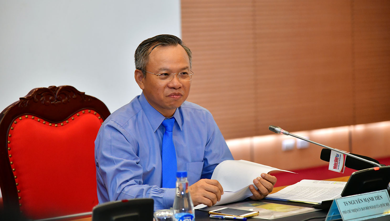 TS. Nguyễn Mạnh Tiến, Phó Chủ nhiệm Ủy ban Đối ngoại của Quốc hội