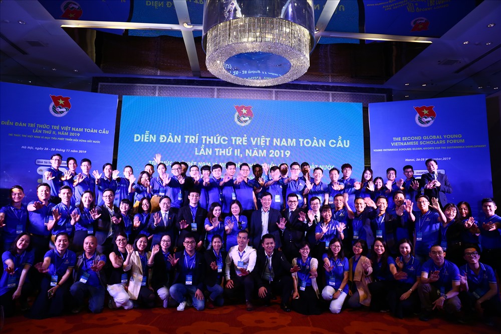 Đại biểu trên khắp thế giới về Hà Nội dự Diễn đàn Trí thức trẻ Việt Nam toàn cầu lần thứ 2.