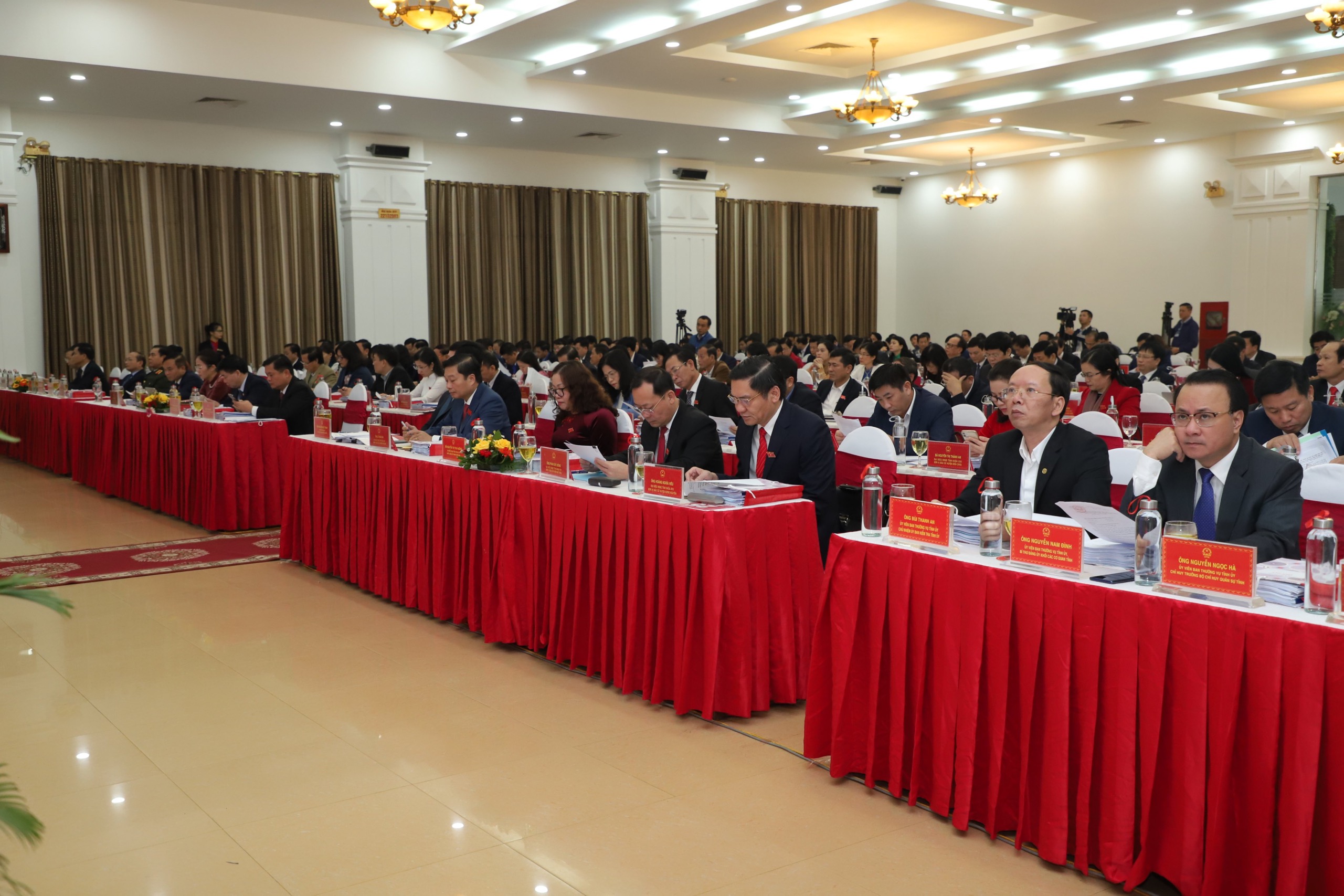 		Các đại biểu tham dự kỳ họp Ảnh: Hải Phong
