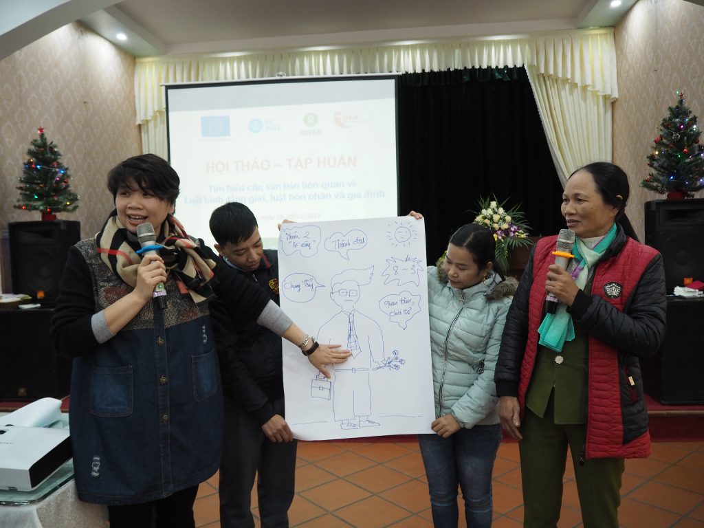 		Tập huấn nhóm nòng cốt Ảnh: Nguyễn Minh