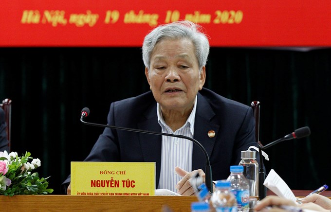 	Ủy viên Đoàn Chủ tịch Ủy ban Trung ương Mặt trận Tổ quốc Việt Nam Nguyễn Túc