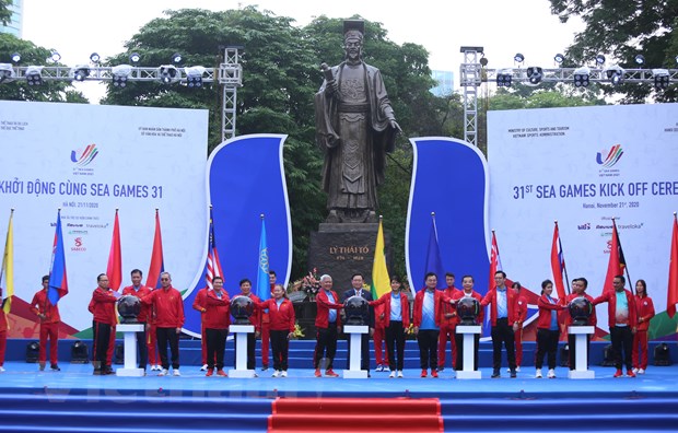 Thể thao Việt Nam hướng tới mục tiêu kép, tổ chức tốt và giành thành tích cao tại SEA Games 31. Ảnh: Hiển Nguyễn/Vietnam+
