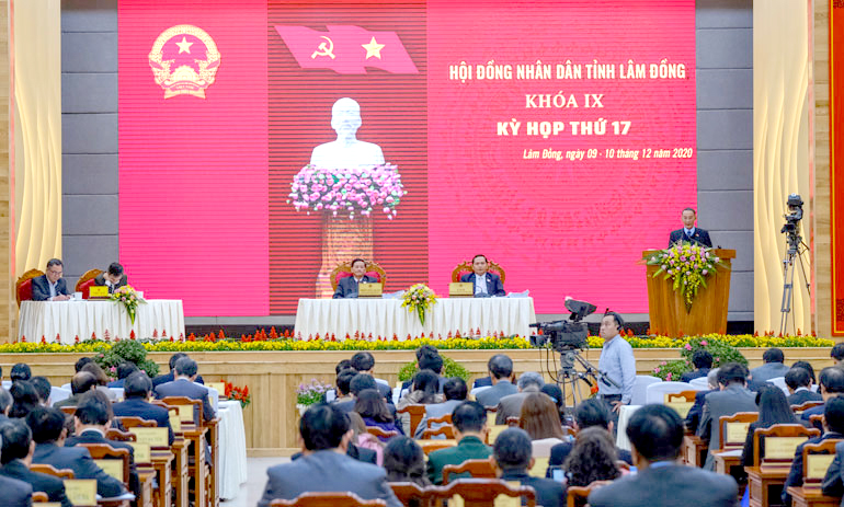 Kỳ họp thứ 17, HĐND tỉnh Lâm Đồng nhiệm kỳ 2016 - 2021
