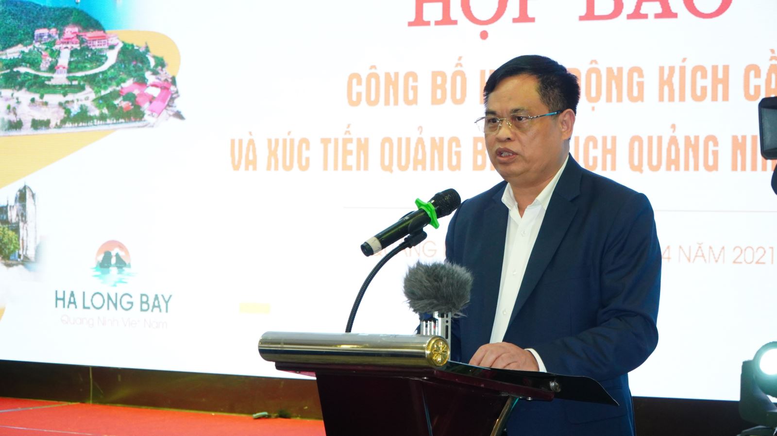 Giám đốc Sở Du lịch Quảng Ninh Phạm Ngọc Thủy thông tin về chính sách kích cầu, hoạt động, sự kiện kích cầu năm 2021 