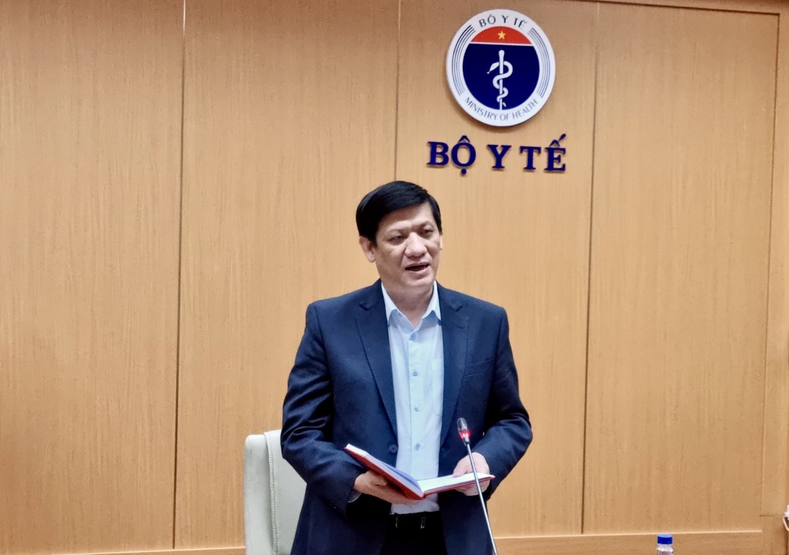 Bộ trưởng Bộ Y tế, GS.TS Nguyễn Thanh Long phát biểu khai mạc Hội nghị