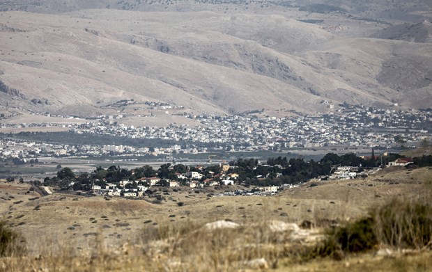 Quang cảnh khu định cư Do thái Mechola tại Thung lũng Jordan ở Bờ Tây, ngày 21/6/2020. (Ảnh: AFP/TTXVN)