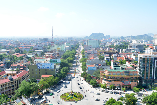 	Một góc thành phố Thanh Hóa, tỉnh Thanh Hóa hôm nay