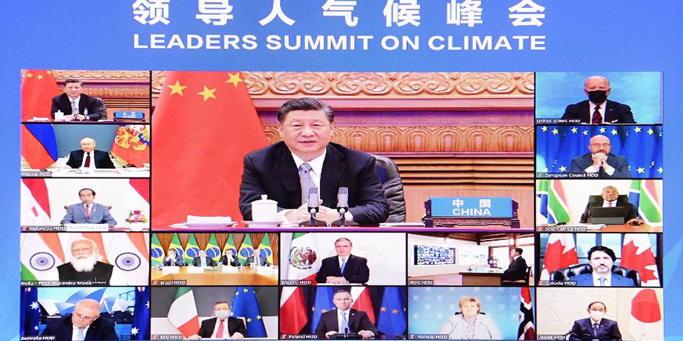 	Chủ tịch Trung Quốc Tập Cận Bình tham gia Hội nghị Thượng đỉnh các nhà lãnh đạo về khí hậu hôm 23.4 do Mỹ chủ trì - Tân Hoa Xã