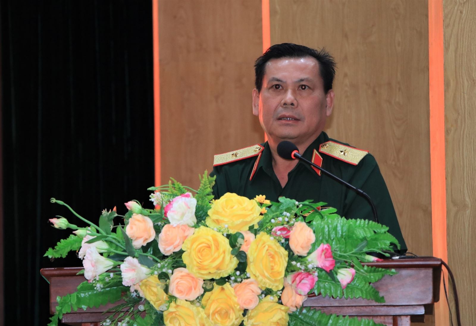 Thiếu tướng Đặng Văn Lẫm, Phó Tư lệnh Quân khu 7 muốn góp phần giữ vững môi trường hòa bình, ổn định để xây dựng và phát triển đất nước