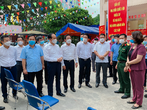 Theo đánh giá của Uỷ ban Bầu cử TP Hà Nội, công tác chuẩn bị bầu cử trên địa bàn quận Nam Từ Liêm được thực hiện nghiêm túc, bài bản, là điểm sáng của thành phố