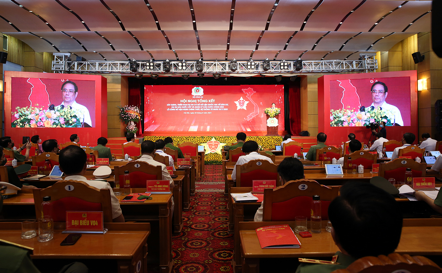 Thủ tướng Chính phủ Phạm Minh Chính phát biểu tại hội nghị 
