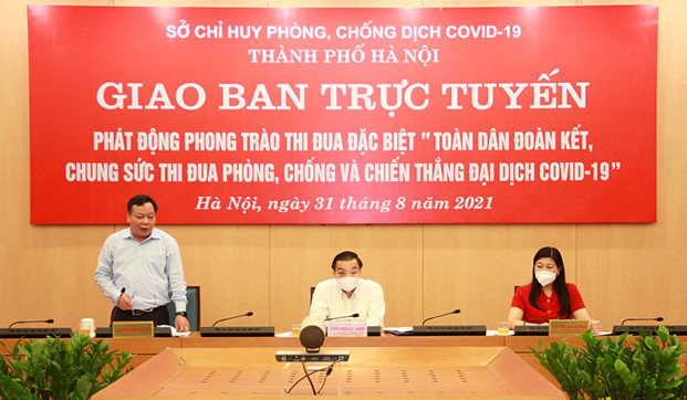 Phó Bí thư Thành ủy Nguyễn Văn Phong phát biểu.