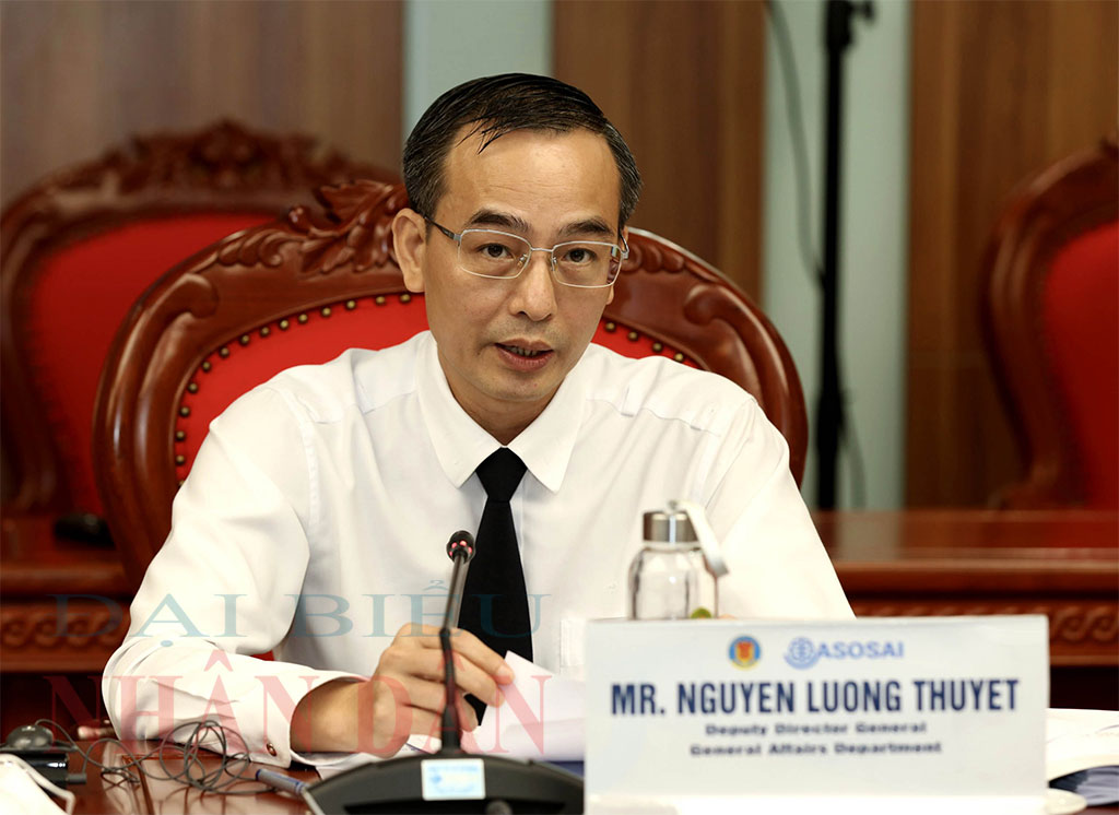 Phó vụ trưởng Vụ Tổng hợp, Kiểm toán nhà nước Việt Nam Nguyễn Lương Thuyết 