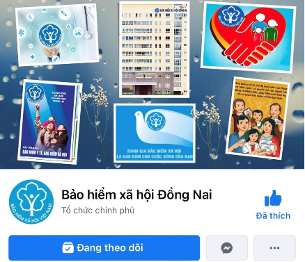 Fanpage Bảo hiểm xã hội tỉnh Đồng Nai