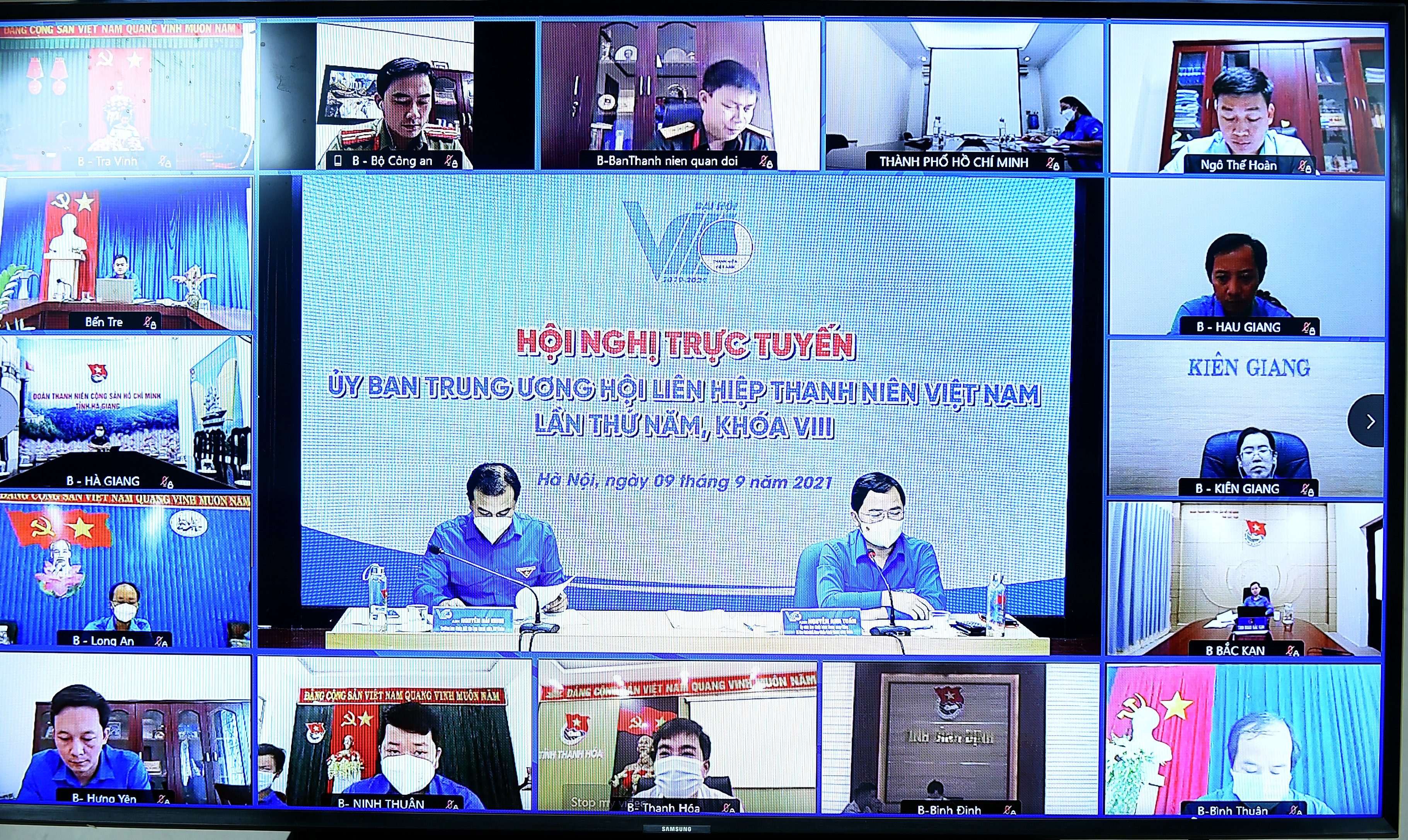 Tại Hội nghị trực tuyến Ủy ban Trung ương Hội Liên hiệp Thanh niên (LHTN) Việt Nam 