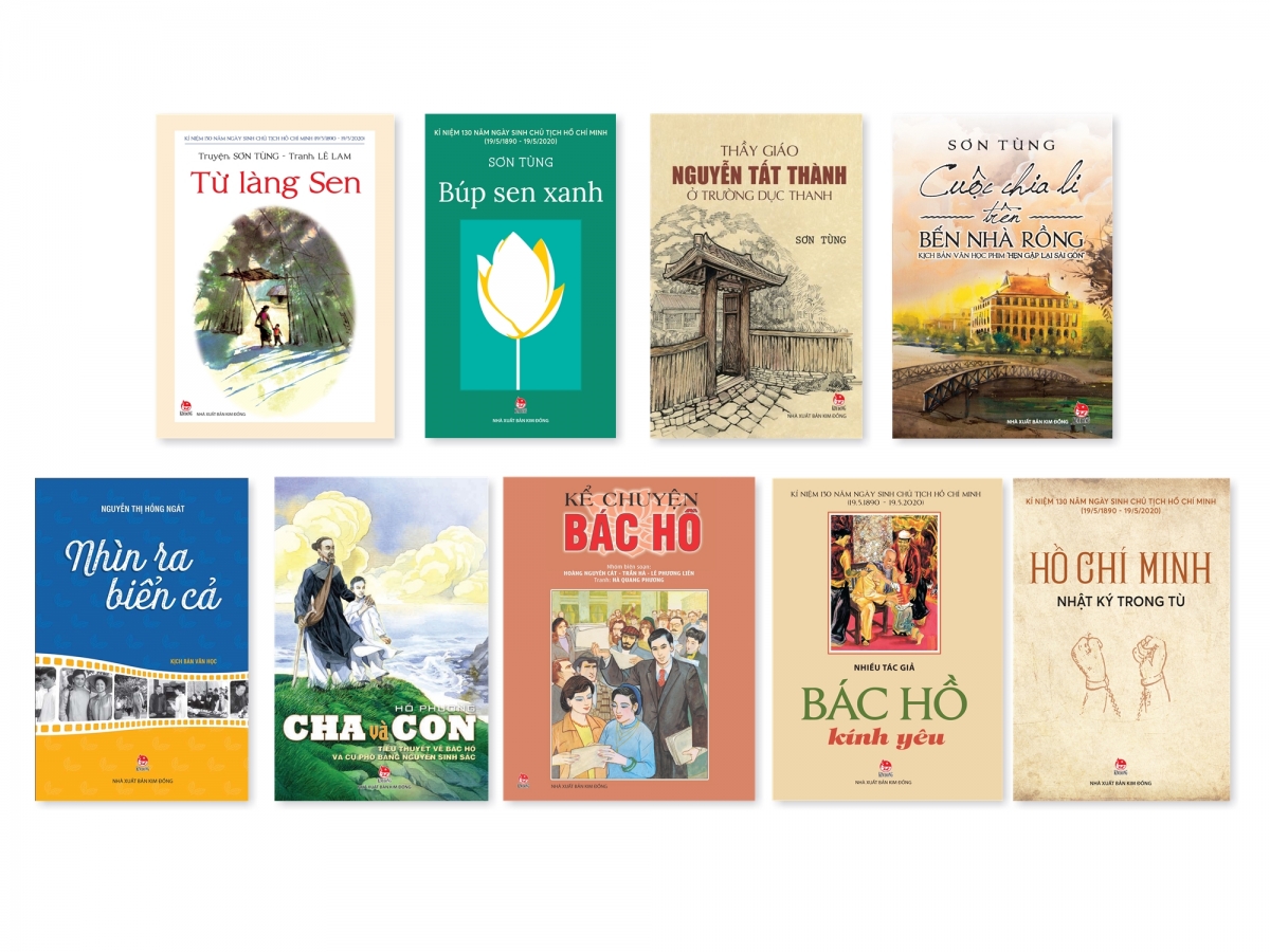 Các đội tuyển có thể chọn giới thiệu tác phẩm hoặc chùm tác phẩm sách về cuộc đời và sự nghiệp cách mạng của Chủ tịch Hồ Chí Minh
