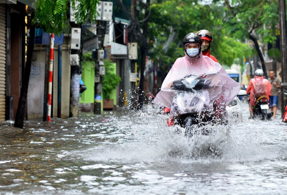 Ngập lụt tại Hà Nội 