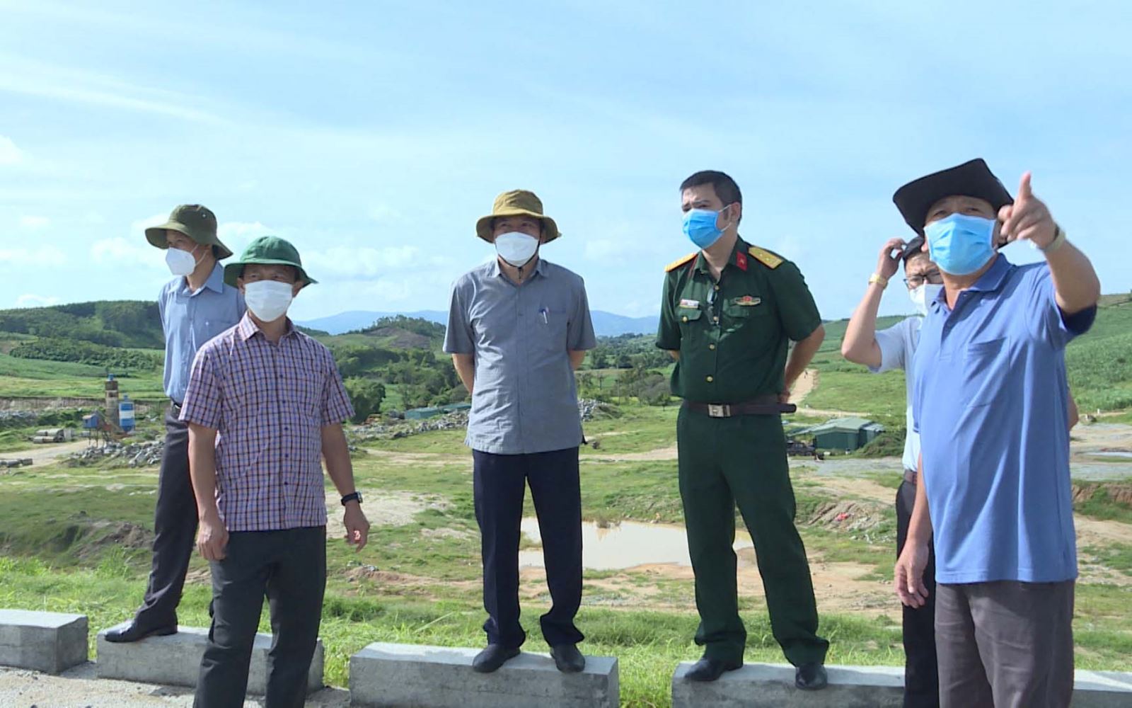 Đoàn giám sát Thường trực HĐND tỉnh kiểm tra Dự án Hồ Tầu Dầu 2 (huyện Đak Pơ)