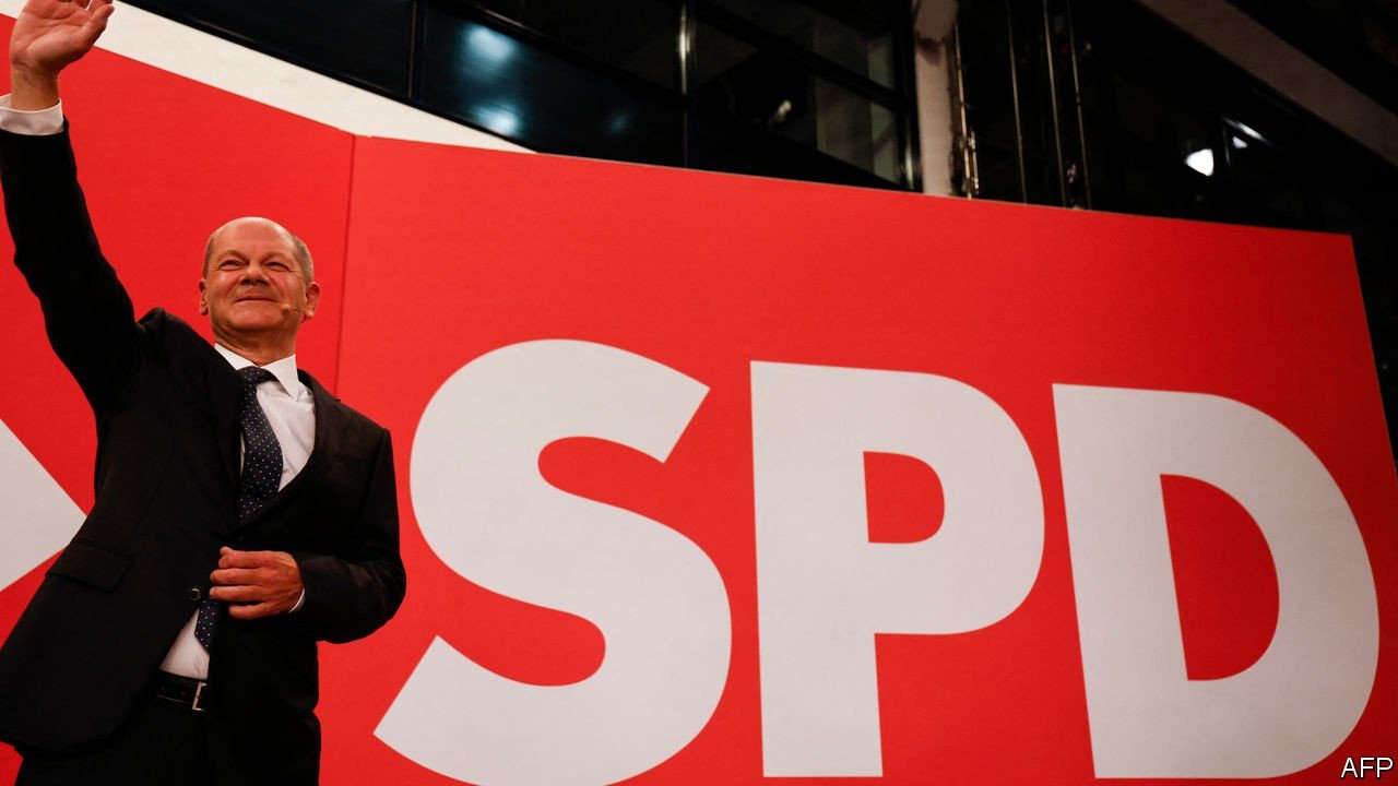 	Lãnh đạo Đảng Dân chủ Xã hội (SPD) đồng thời là ứng cử viên hàng đầu cho chức thủ tướng Olaf Scholz sau cuộc bầu cử ngày 26.9 - Economist
