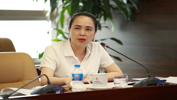 Bà Đỗ Nguyệt Ánh – Chủ tịch Hội đồng thành viên EVNNPC khẳng định chỉ tiêu tổn thất điện năng là chỉ tiêu quan trọng nhất của Tổng công ty và các đơn vị