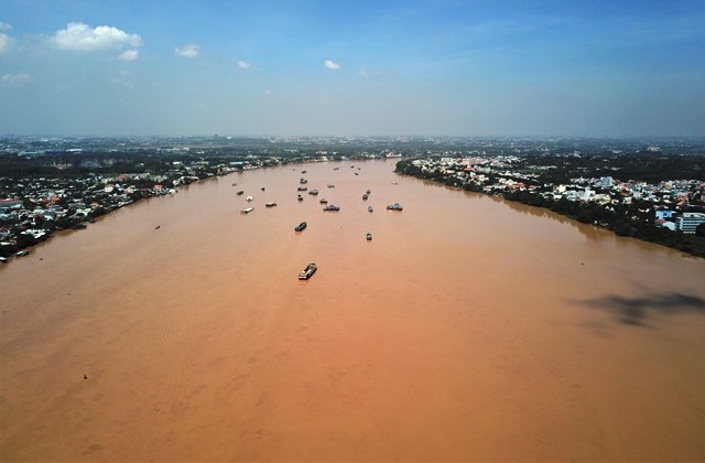 nguy cơ ngập lụt những khu vực thấp ven sông Đồng Nai thuộc các huyện Tân Phú và Định Quán, tỉnh Đồng Nai