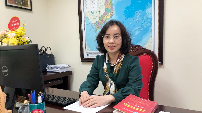 Ủy viên thường trực Ủy ban Khoa học, Công nghệ và Môi trường Nguyễn Thị Kim Anh (ĐBQH tỉnh Bắc Ninh)