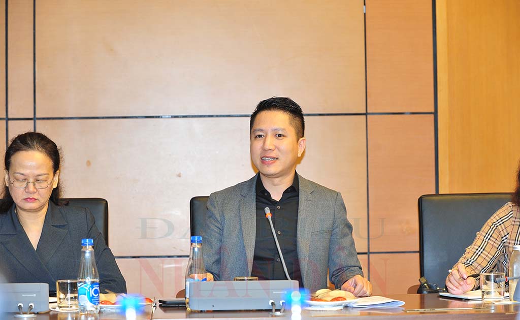 	Giám đốc Công ty TNHH Vietgo thuộc Hiệp hội các doanh nghiệp nhỏ và vừa Việt Nam Nguyễn Tuấn Việt kiến nghị một số vấn đề với Quốc hội, Chính phủ về chính sách, pháp luật nhằm tăng tốc việc tận dụng hiệu quả các FTA thế hệ mới