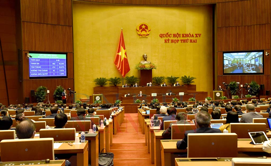 Quốc hội biểu quyết thông qua Nghị quyết về một số cơ chế, chính sách đặc thù phát triển tỉnh Thanh Hóa