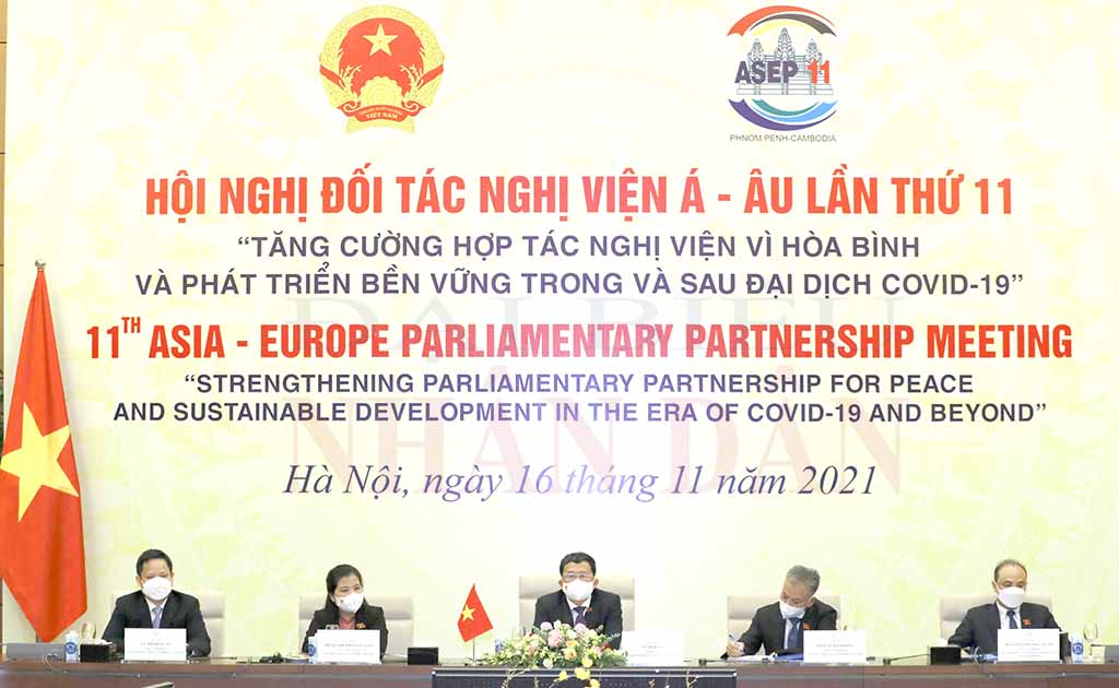 	Đoàn đại biểu Quốc hội Việt Nam đã tham dự phiên bế mạc hội nghị ASEp-11
