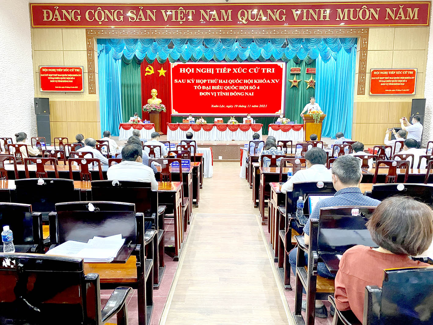 	Chủ nhiệm Ủy ban Đối ngoại Vũ Hải Hà tiếp xúc cử tri huyện Xuân Lộc, Đồng Nai