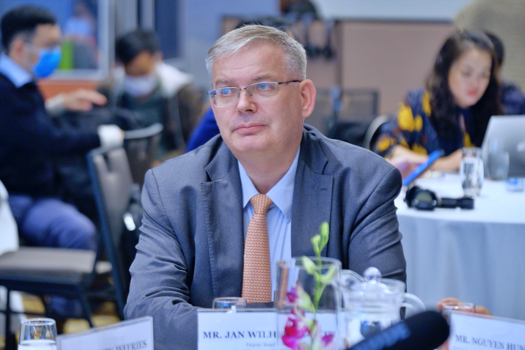 Phó Đại sứ Na Uy tại Việt Nam Jan Wilthem Grythe tại Hội thảo