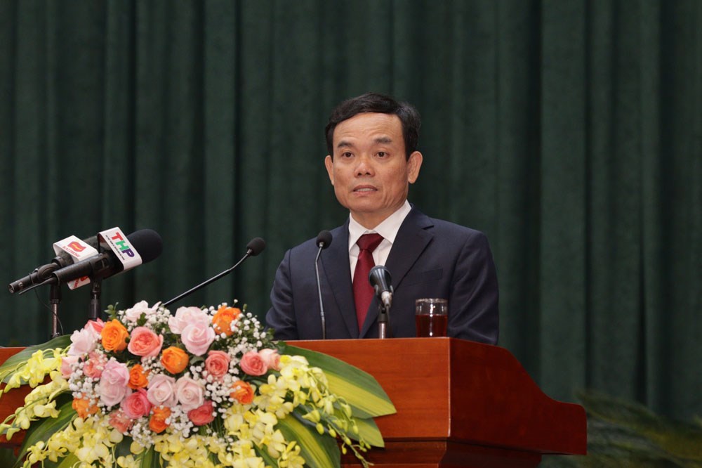Bí thư Thành ủy, Trưởng Đoàn ĐBQH thành phố Trần Lưu Quang phát biểu chỉ đạo Kỳ họp.jpg