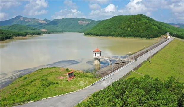 Hồ chứa nước Đá Mài, huyện Cam Lộ (Quảng Trị)
