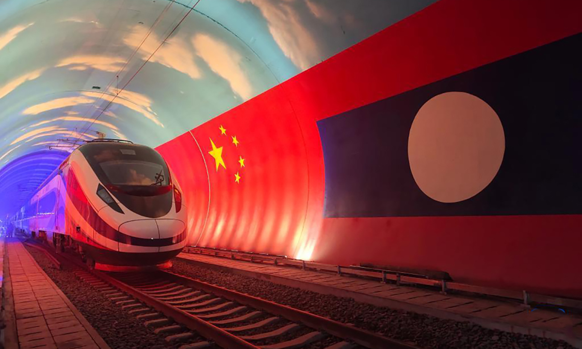 Lào khai trương tuyến đường sắt cao tốc Lào-Trung ngày 3.12 - Tân Hoa Xã