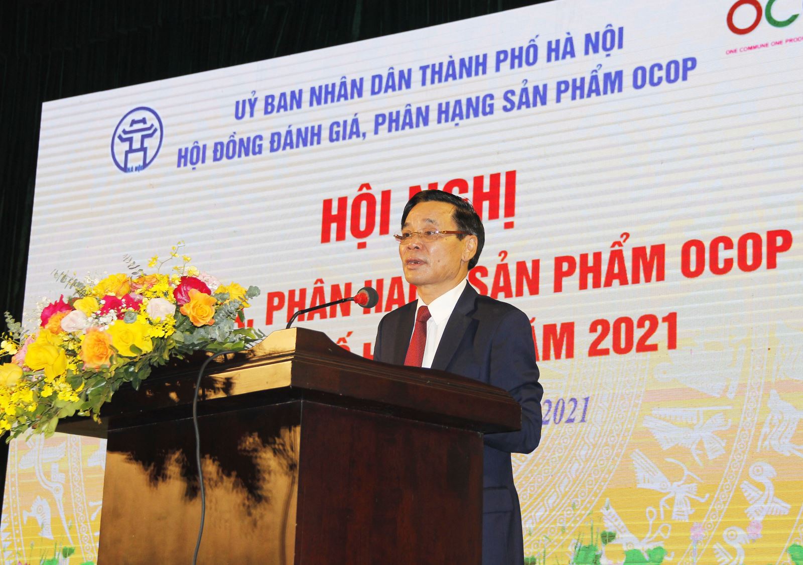 Giám đốc Sở Nông nghiệp và Phát triển Nông thôn Thành phố Chu Phú Mỹ phát biểu khai mạc Hội nghị