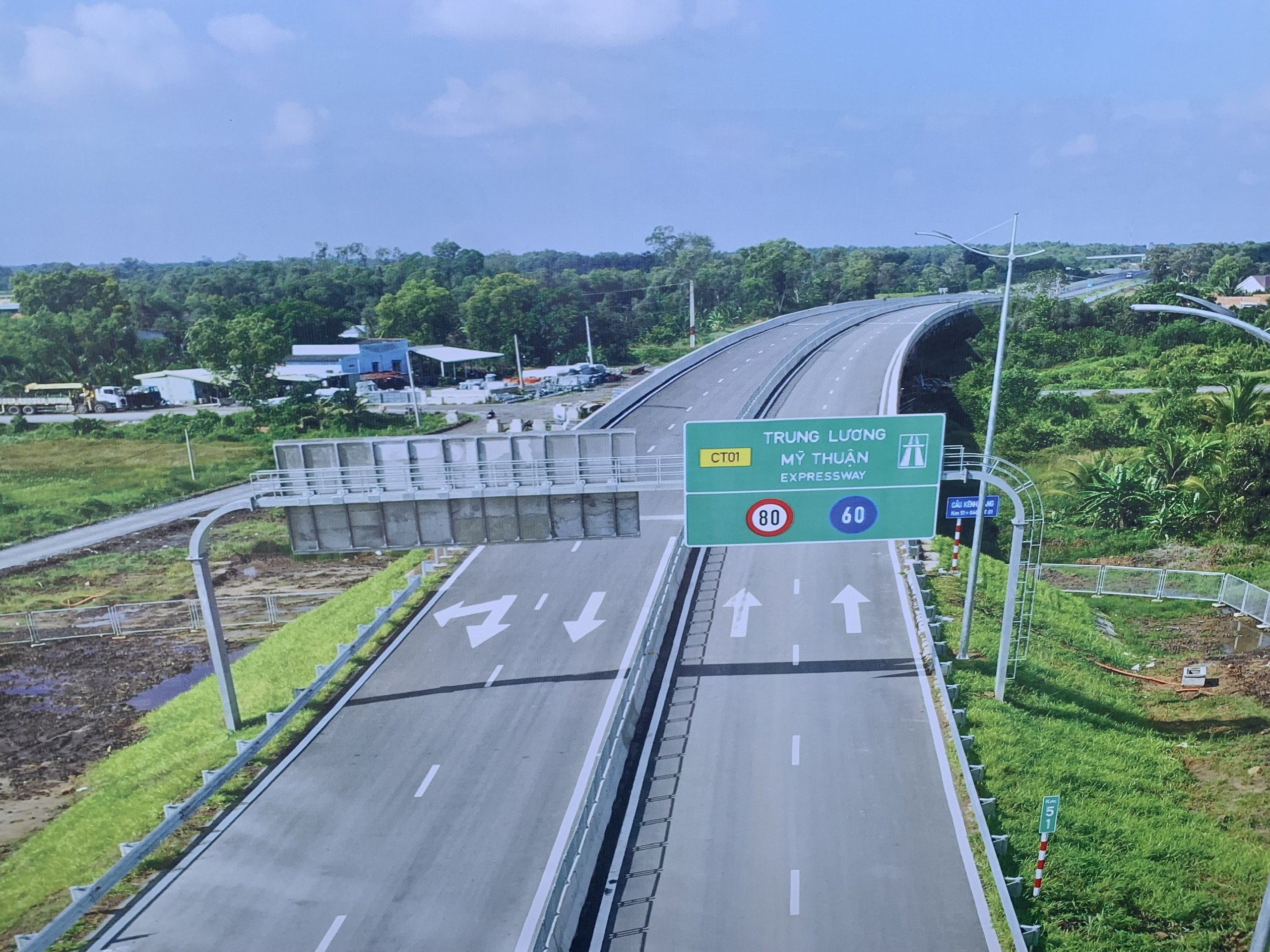Ô tô được lưu thông trên cao tốc Trung Lương – Mỹ Thuận từ 25.1 đến 10.2.2022