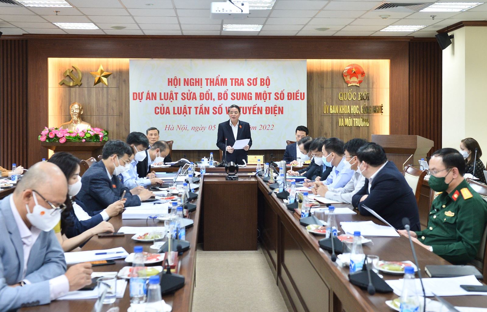 Ủy viên Trung ương Đảng, Phó Chủ tịch Quốc hội Nguyễn Đức Hải  phát biểu chỉ đạo Hội nghị