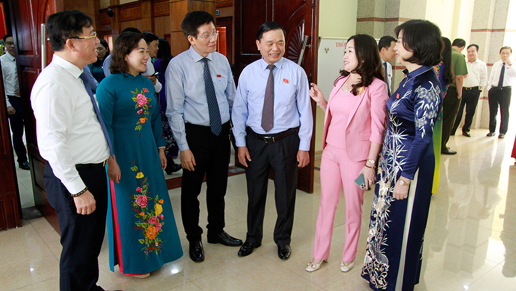 Phó Chủ tịch Thường trực Quốc hội Trần Thanh Mẫn dự và chỉ đạo Kỳ họp thứ Tám, HĐND tỉnh Cao Bằng -0