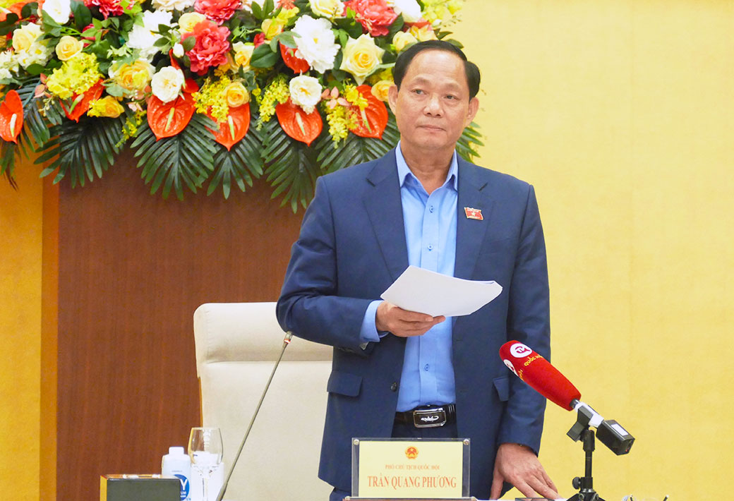 Phó Chủ tịch Quốc hội, Thượng tướng Trần Quang Phương chủ trì Phiên họp Đoàn giám sát của Quốc hội về 3 Chương trình mục tiêu quốc gia -0