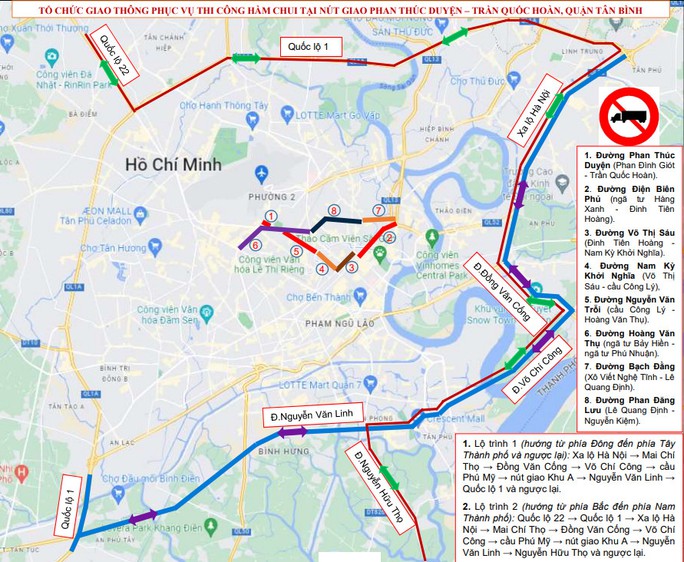8 tuyến đường ở thành phố Hồ Chí Minh cấm xe container -0