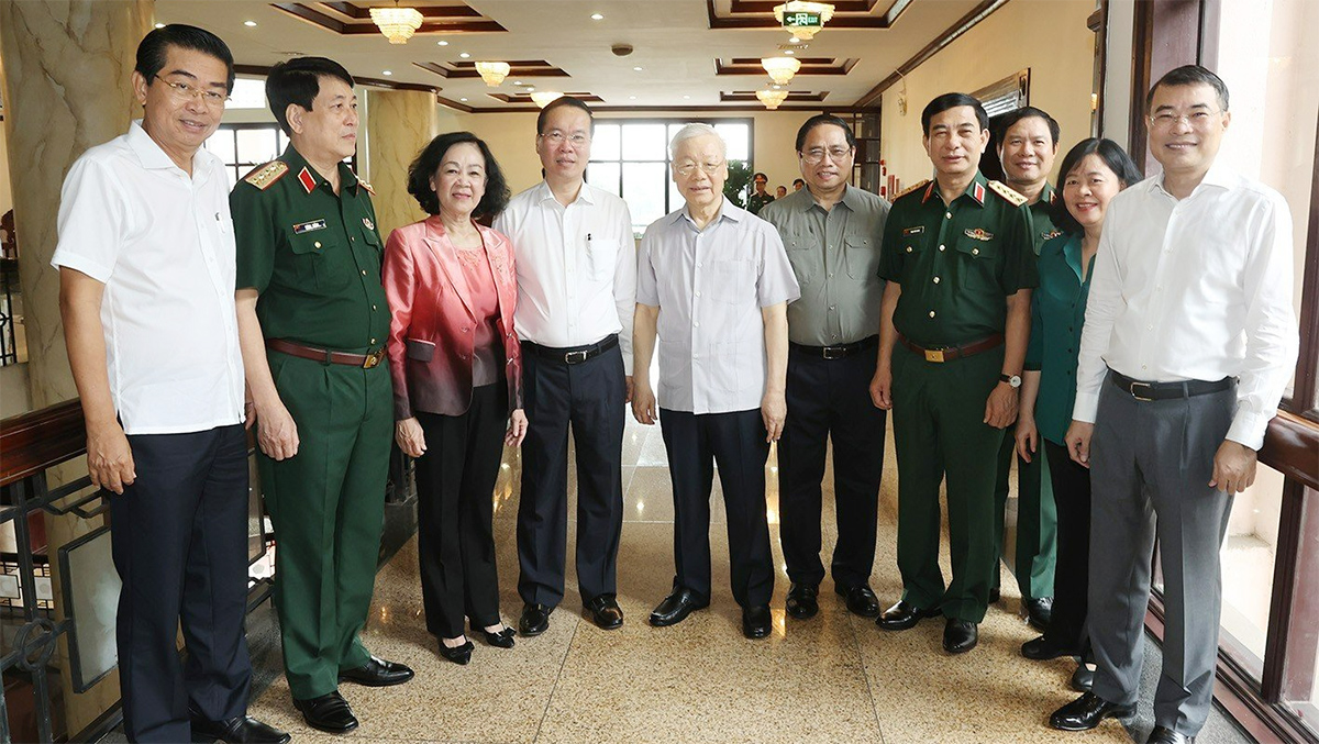 Tổng Bí thư Nguyễn Phú Trọng chủ trì Hội nghị Quân ủy Trung ương - Báo Đại biểu Nhân dân