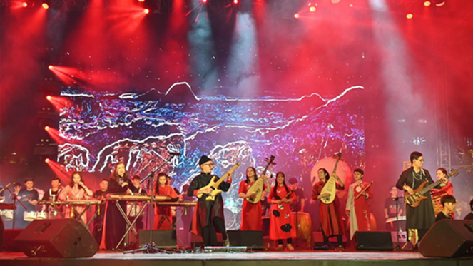 Lễ hội âm nhạc quốc tế Hozo tại TP. Hồ Chí Minh. Ảnh: Dũng Phương