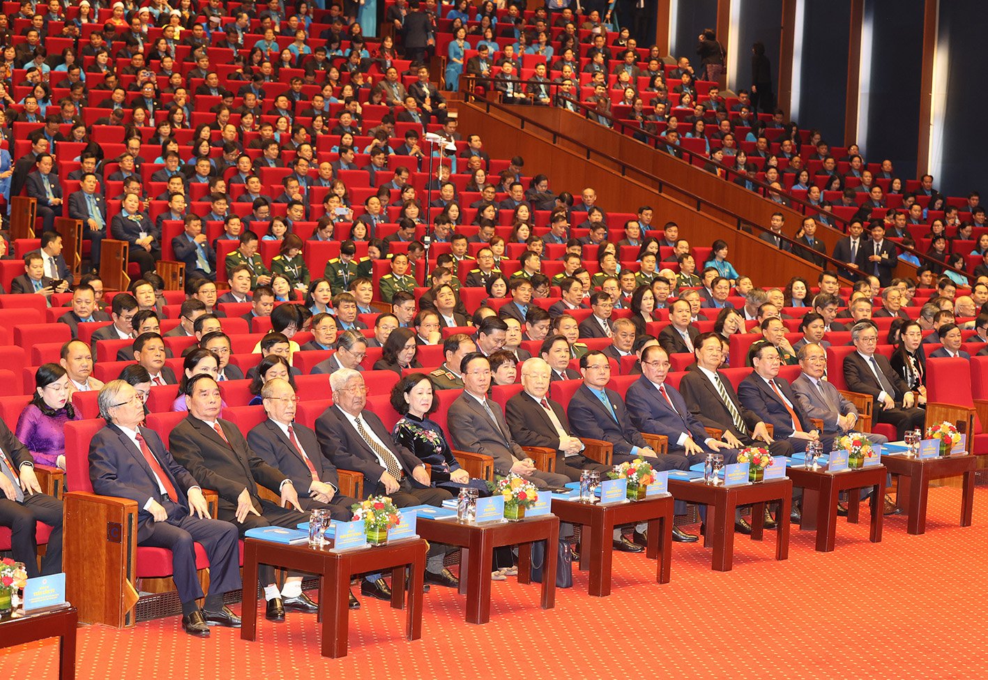 Khai mạc trọng thể Đại hội đại biểu toàn quốc Công đoàn Việt Nam lần thứ XIII -0